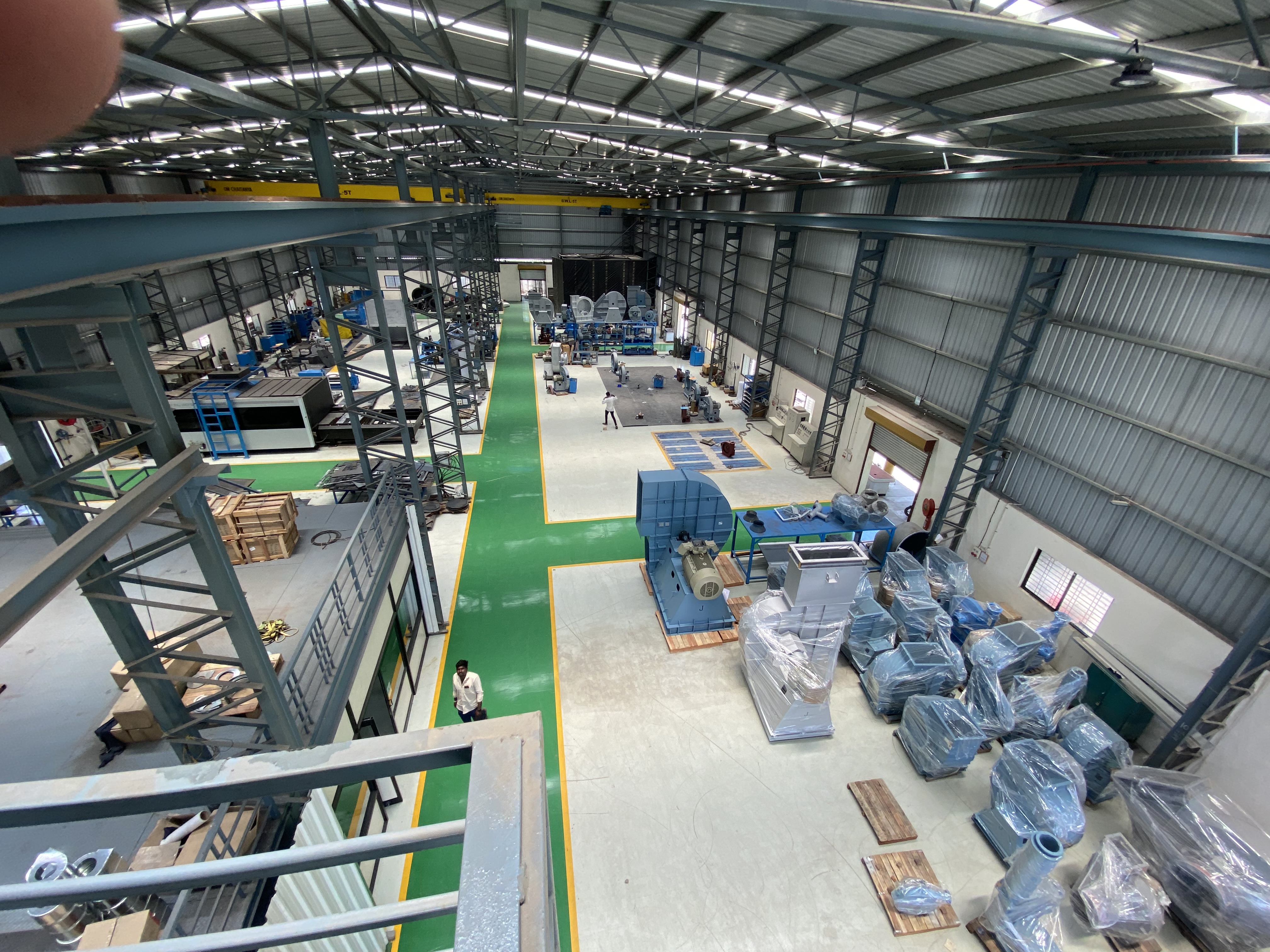 Jitamitra fans across industrial applications